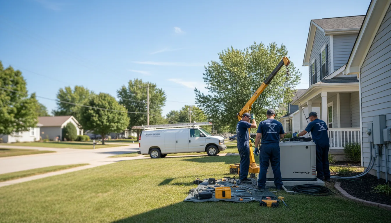 Generator Installation in New Augusta, MS near me
